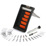JAKEMY Komplet orodij za popravilo JM-8151 38v1 Apple Oprema - črna
