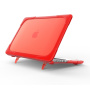 Udarno odporen pokrov z odklopnimi nogicami za MacBook Pro 13" (A2251 / A2289 / A2338) - rdeč