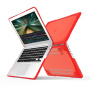 Udarno odporen pokrov z odklopnimi nogicami za MacBook Pro 13" (A2251 / A2289 / A2338) - rdeč