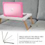 Udarno odporen ovitek z obračalnimi nogicami za MacBook Pro 13" (A2251 / A2289 / A2338) - roza
