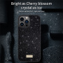 SULADA eleganten ovitek z bleščicami za iPhone 16 Pro - rjav