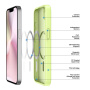 DUX DUCIS Yind mat ovitek z MagSafe za iPhone 16e / 17e - neonsko zelen