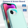 Super trpežen ovitek za iPhone 16e / 17e - turkizen