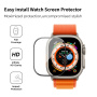 Zaščitna folija WIwu s črnim okvirjem za Apple uro 45 mm