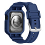Etui Durable Armor s paščkom za Apple uro 46mm - temno modra