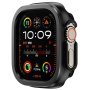 Etui s kovinskim okvirjem okoli zaslona za Apple Ura Ultra 49mm - črna