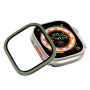 Kaljeno steklo s kovinskim okvirjem za Apple Ura Ultra 49mm - olivna