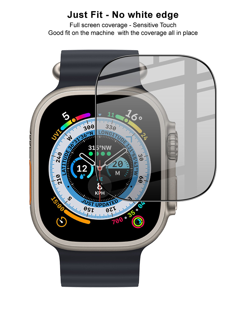 Imak kaljeno Anti-Spy steklo za Apple uro Ultra 49mm