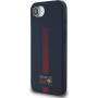 Oracle Red Bull Racing Powerbar silikonski ovitek z MagSafe za iPhone 16e / 17e - temno moder