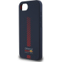 Oracle Red Bull Racing Powerbar silikonski ovitek z MagSafe za iPhone 16e / 17e - temno moder