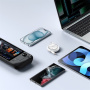 Baseus Free2Draw mini izvlečni polnilni in podatkovni kabel - USB-C na USB-C - 1 m - bel