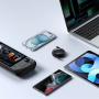 Baseus Free2Draw mini izvlečni polnilni in podatkovni kabel - USB-C na USB-C - 1 m - črn