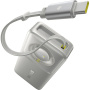 Baseus OS Free2Pull powerbank s integriranim kablom USB-C in priključkom USB-C - 10.000 mAh - siva