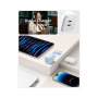 Spigen ArcStation Pro GaN polnilni adapter z 2x USB-C priključki - 45W - črn