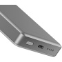 ENERGEA AluPac 10K brezžična MagSafe powerbanka s priključkom USB-C - 10.000 mAh - naravni titan