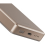 ENERGEA AluPac 10K brezžična MagSafe powerbanka s priključkom USB-C - 10.000 mAh - zlata
