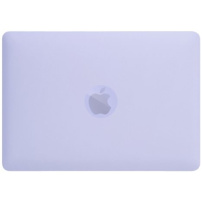 Mat prozoren ovitek z izvlečnim stojalom za MacBook Pro 16" (A2141) - vijolična