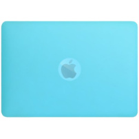 Matiran prosojen ovitek z zložljivim stojalom za MacBook Pro 16" (A2485 / A2780 / A2991 / A3186 / A3403 / A3428 / A3429) - moder