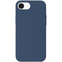 Silikonski ovitek za iPhone 16e / 17e - temno moder