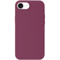 Silikonski ovitek za iPhone 16e / 17e - vinsko rdeč