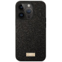 SULADA eleganten ovitek z bleščicami za iPhone 16 Pro - črn