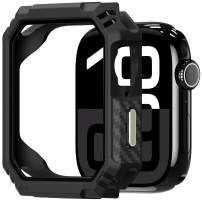 DUX DUCIS Damo trpežna torbica za Apple uro 41mm - črna