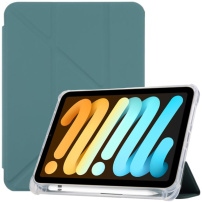 Etui s origami stojalom in prostorom za Apple Pencil za iPad mini 6 / mini 7 - petrolejna