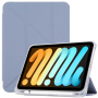 Etui s origami stojalom in prostorom za Apple Pencil za iPad mini 6 / mini 7 - modrosiva