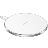 GY-68 tenká bezdrátová nabíječka pro iPhone - 10W - stříbrná
