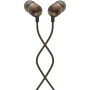 Slušalke House of Marley Smile Jamaica s 3,5 mm priključkom – temno rjava