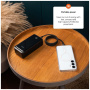 FIXED Zen2 30 powerbanka s priključki USB-C / 2x USB-A – 30.000 mAh – črna