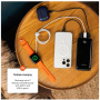FIXED Zen2 30 powerbanka s priključki USB-C / 2x USB-A – 30.000 mAh – črna