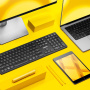 Niceboy Office K30 brezžična tipkovnica - CZ/SK - črna