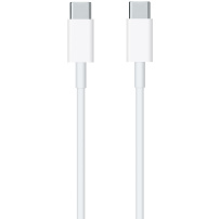 Originální Apple nabíjecí a datový kabel - USB-C na USB-C - 2 m - bílý