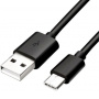 Originalne Samsung polnilni in podatkovni kabel - USB-A na USB-C - eko pakiranje - 1,2 m - črn