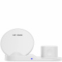 3in1 Hitra brezžična polnilna postaja 3in1 za iPhone / Apple Watch / Airpods - bela