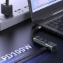 Yesido HB24 5-v-1 hub – Mini Display Port / USB-C / 3x USB-A na USB-C – siv