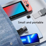 Yesido HB24 5-v-1 hub – Mini Display Port / USB-C / 3x USB-A na USB-C – siv