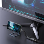 Yesido HB24 5-v-1 hub – Mini Display Port / USB-C / 3x USB-A na USB-C – siv