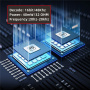 2-v-1 avdio in polnilni adapter - 3,5 mm jack / USB-C na USB-C - temno siv