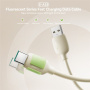 JOYROOM S-A53 kabel za polnjenje in prenos podatkov - USB-A na USB-C - 2 m - bež