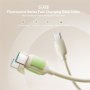 JOYROOM S-A53 polnilni in podatkovni kabel - USB-C na USB-C - 1,2 m - bež