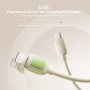 JOYROOM S-A53 polnilni in podatkovni kabel - USB-C na Lightning - 1,2 m - bež