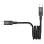 MOMAX Mag.Link magnetni polnilni in podatkovni kabel - USB-C na USB-C - 1 m - črn