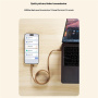 MOMAX Mag.Link magnetni polnilni in podatkovni kabel - USB-C na USB-C - 1 m - črn