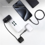 MOMAX Mag.Link magnetni polnilni in podatkovni kabel - USB-C na USB-C - 1 m - črn