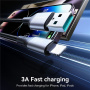 JOYROOM S-A28 pleten polnilni in podatkovni kabel - USB-A na Lightning - 2 m - bel