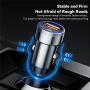 ESSAGER ES-CC11 avto polnilec z USB-C / USB-A priključki - 54W - siv