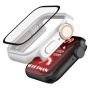 Etui v stilu Watch Ultra s kaljenim steklom za Apple Watch 42mm (Series 10 / 11) - rdeče