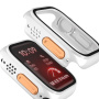 Etui v stilu Watch Ultra s kaljenim steklom za Apple Watch 42mm (Series 10 / 11) - rdeče